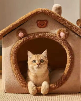 Foldable Removable Washable Pet Bed House