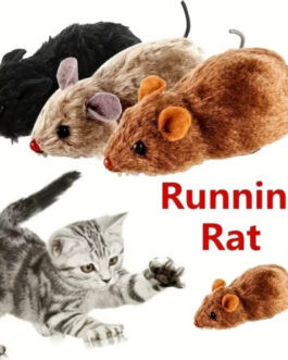 Running Rat Pet Toy